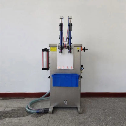 TEBAK Shampoo Cleaner Corrosive Bottling Double Head Corrosive Liquid Sterilization Water Liquid Bottle Oil Filling Machine