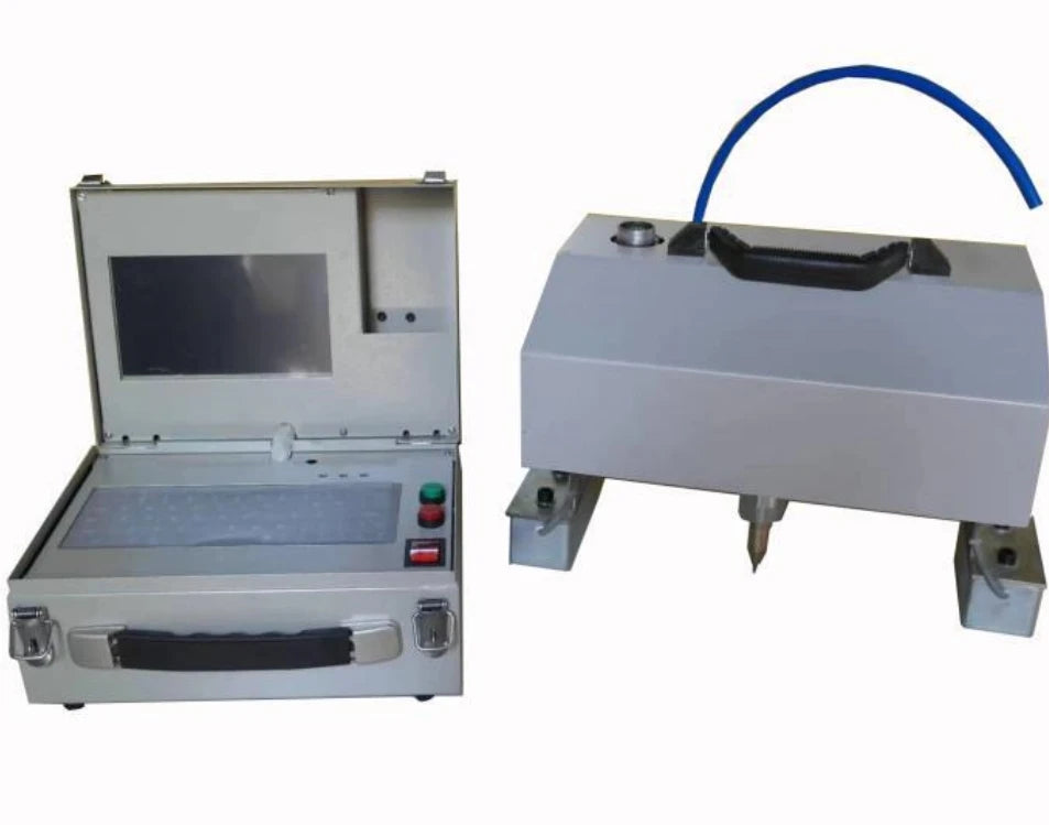 Metal Bot Peen Pin Marking Machine Hand Held of Automobiles Motorcycles and Accessories Chassis VIN Marking Machines