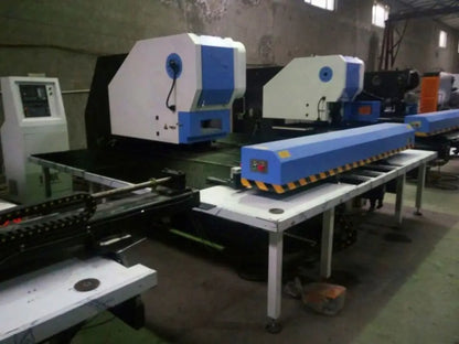 A Press Hole 1250*2500mm Big Working Area Sheet Metal Perforating Machine