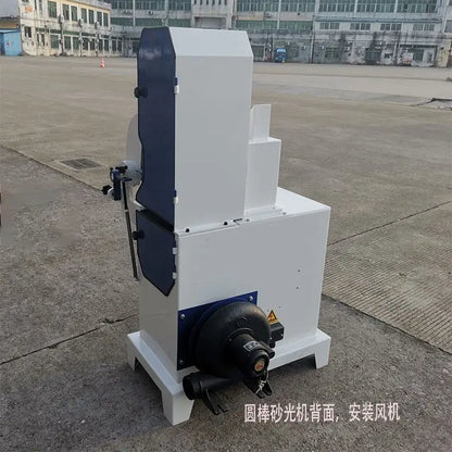 A TEBAK Round Rod Sander MM2012 Electric Wood Polishing Machine Sanding Sander Machine Wood Polishing Belt Sander Machine for Wood