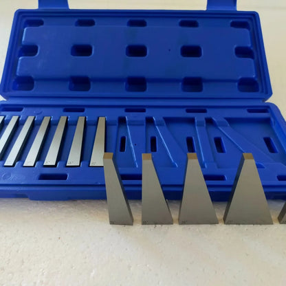 TEBAK Precision Block Gauge Angle Block Set Gage Angle Plates Precision +/- 20 Seconds, Machinist Tool Block Gauge Gage