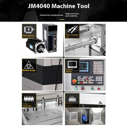 TEBAK JY-07 Small Aluminum Alloy Chamfer Engraving Machine Mobile Phone Frame Shell CNC High-gloss Machine engraving machine