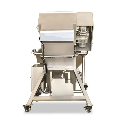 TEBAK Root Vegetable Pre-soaking Peeling Machine Potato Washing Peeling Machine with Inclined Lifting Conveyor Belt