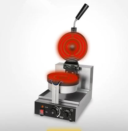 TEBAK Commercial Electric Press Sandwich Bread Gelato Panini UFO Burger Maker Machine with Cheap Price