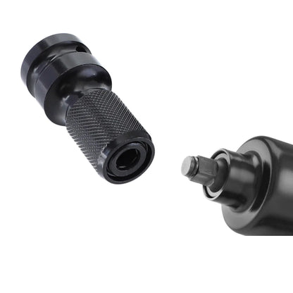 anduuk Direct Wholesale Hex Impact Socket Adapter Drill Set Repair Tools Wrench Chrome