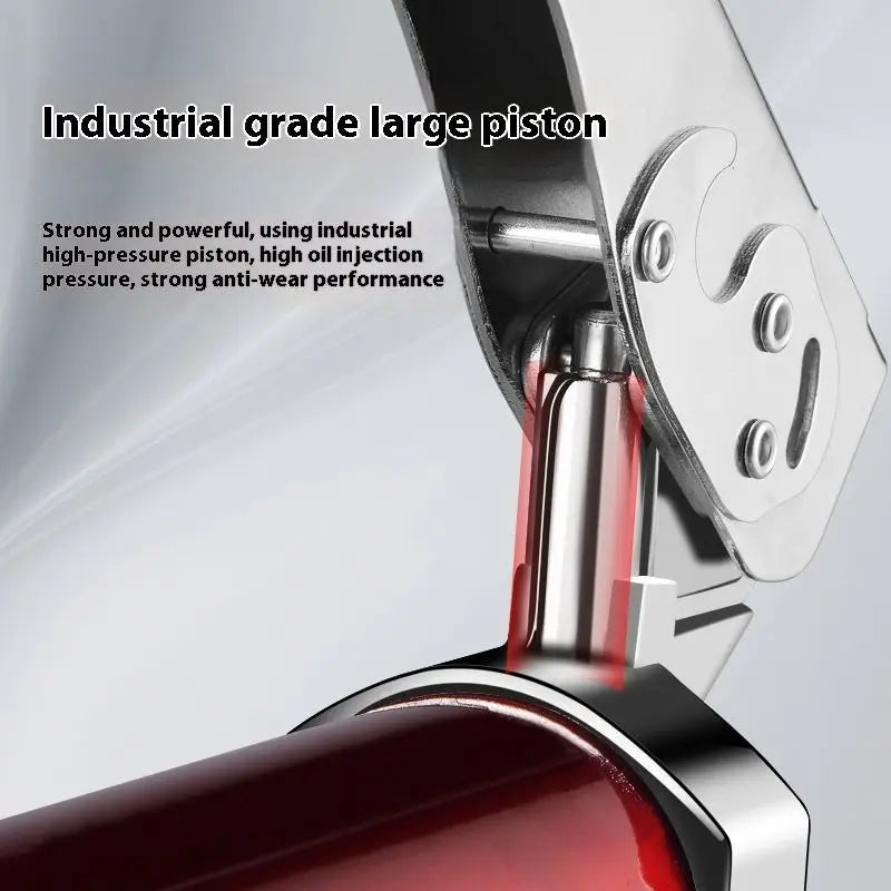 TEBAK Manual High Pressure Butter Machine with Butter Nozzle Oil Excavator Forklift Labor-saving Grease Grease Gun