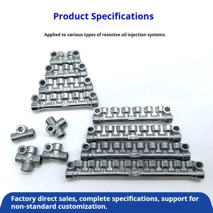 Cnc Machine Tools Mechanical Lubrication System for Oil Separator and Lubrication Accessories Resistance Oil Circuit Distributor