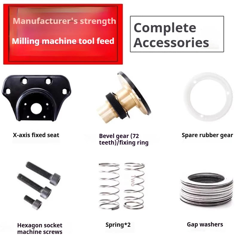 Universal Electronic Feed Drive Device for Milling Machines - Automatic Feed Drive Device for Milling Operations