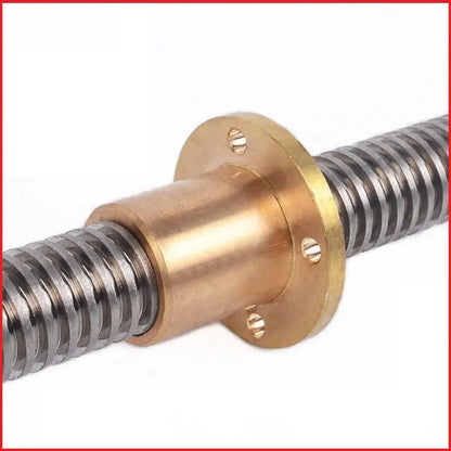 TEBAK D-11 Tr12 Tr14 Tr16 Tr20 Stainless Steel Shaft Trapezoidal Jack Lift Right and Left Hand Gearbox Lead Screw