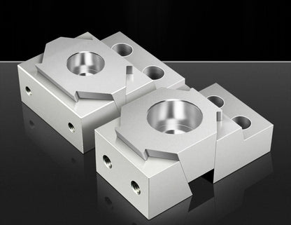 M6-M16 Clamp Single Side OK Fixture CNC Heavy Cutting Precision Multi-Function Parallel Vise Unidirectional Fixed Clamping Block