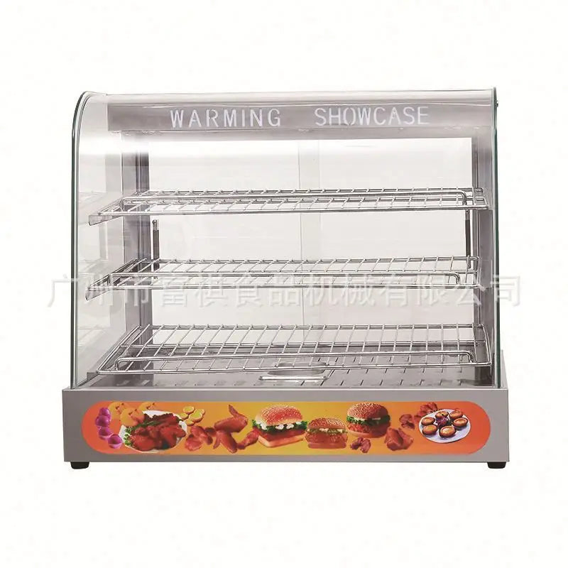 Hot Sale Hot Pot Food Warmer Display Showcase Commercial 3 Tier Food Warmer Display