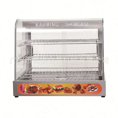 Hot Sale Hot Pot Food Warmer Display Showcase Commercial 3 Tier Food Warmer Display