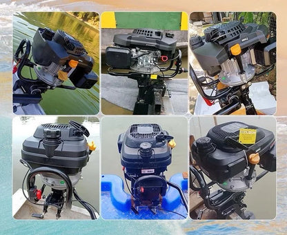 TEBAK 9.0HP 7.5 4.5 6.5 2.5 HP 4-Stroke Diesel Outboard Motors New Condition With Long Shaft for Sales or Use