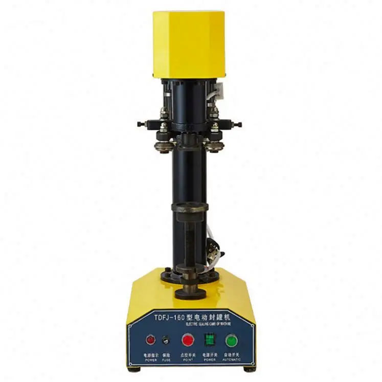 TEBAK Automatic Aluminium Tin Beverage Drink Wine Beer Tin Can Sealing Capping Machine