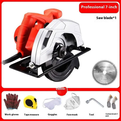 Woodworking Circular Saw Home Decoration Portable 2400w 235mm Wood Cutting for Kinds of Wood Board Circular Saw