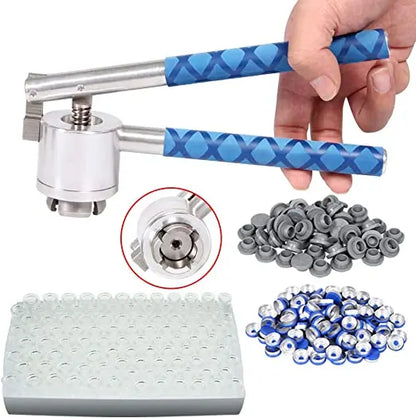 TEBAK 10ml 20ml Manual Glass Vial Perfume Bottle Aluminum Glass Bottle Cap Sealing Machine