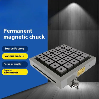 TEBAK Customized Controlled Permanent Magnetic Chuck Workholding Magnet Sucking Disc Table X61 for CNC Machining Centers