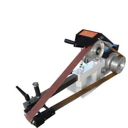 TEBAK Automatic Desktop Small Metal Sanding Belt Machine Manufacturer Belt Grinder Machine