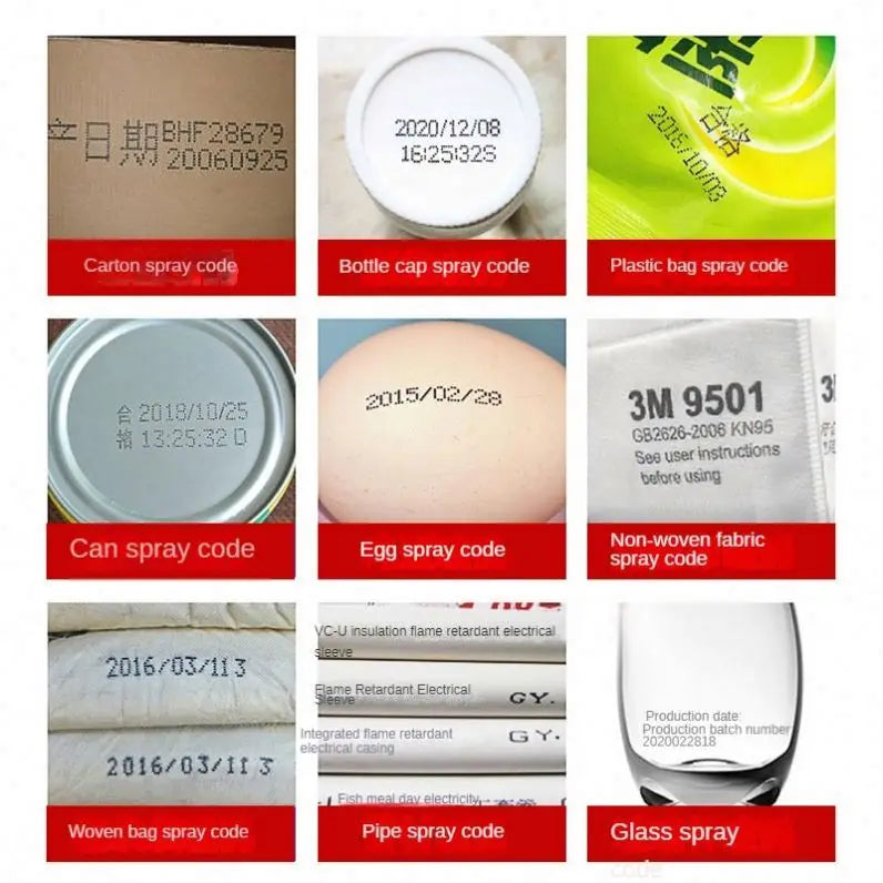 TEBAK Coder/Serial Number /Batch Code/Handheld Printer Inkjet Portable Hand Production Expiry Date Jet Lot Printing Machine