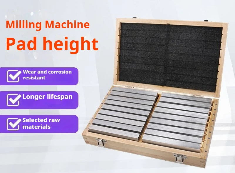 TEBAK Machine Tools Machine Tool Inch Accessories CNC Machine Tools High Precision Parallel Block Set for Machining