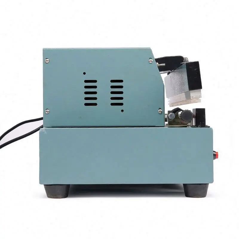 TEBAK Semi Auto Heat Pedal Aluminum Food Chemical Materials Plastic Bag Foot Impulse Cutter Sealer Sealing Machine
