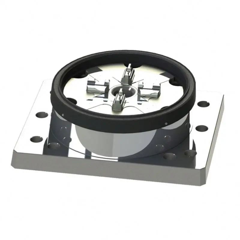 TEBAK Customization D150 3R CNC Pneumatic Table Chuck Power 4 Jaw Independent Chucks Pneumatic air Cnc Lathe Power Chuck