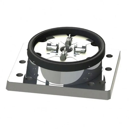 TEBAK Customization D150 3R CNC Pneumatic Table Chuck Power 4 Jaw Independent Chucks Pneumatic air Cnc Lathe Power Chuck