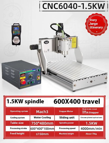 TEBAK JY-04 Wood CNC Router Engraver Industrial Engraving Machine 6040 1.5kw 2.2kw Milling Machine  Industrial Engraving Machine