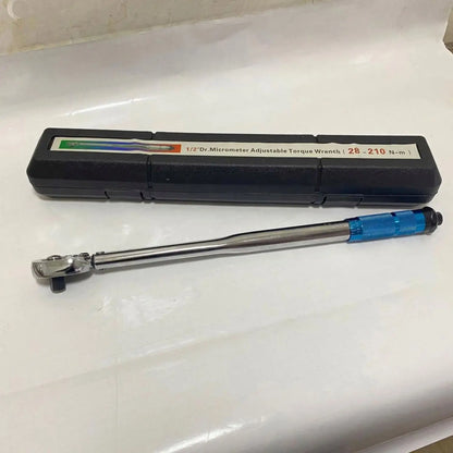 3/8in High Quality TEBAK Rachet Click Head Automatic Torque Wrench Set Spanner