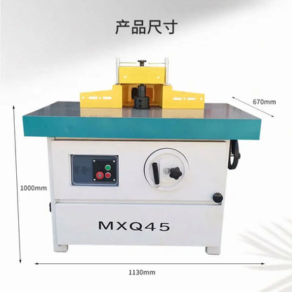 A TEBAK XJ-20 High Quality Woodworking Spindle Moulder Machine Mx5117b End Miller Automatic Wood Shaper Cutter