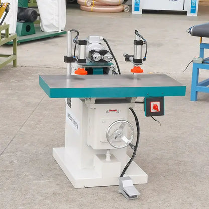 A TEBAK MZ6413 2000 mm Multipurpose Vertical Single Spindle Milling Machine Woodworking Shaper Moulder Router Carpentry Tools