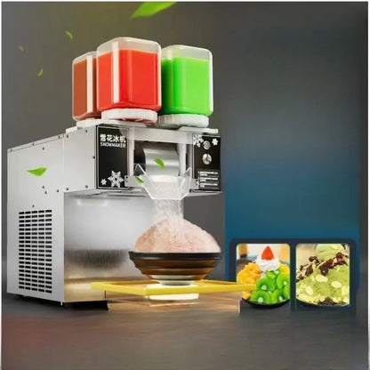 Commercial Use Bingsu Machine Snow Ice Flake Korean Snow Cone Ice Cream Machine Ice and Snow Flower Machine