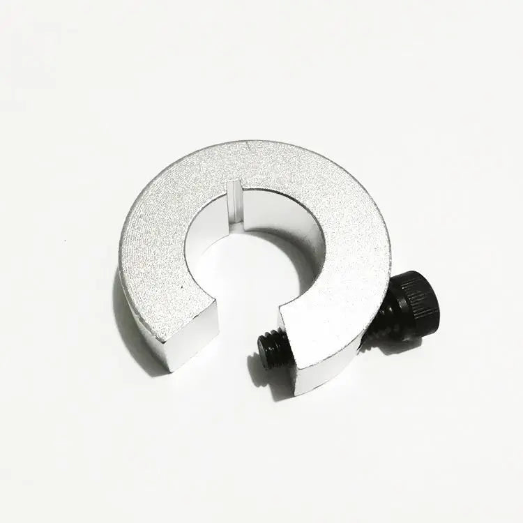 TEBAK D-29 Aluminum Open Type Optical Axis Clamping Ring Clamp Shaft Sleeve Fixing Ring SCS SBR Linear Rail Stop Collars