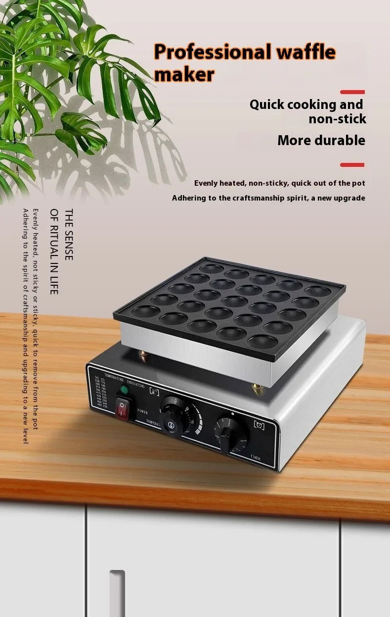Hot Sale Waffle Maker Machine 850kw Commercial Waffle Maker Professional Waffle Maker