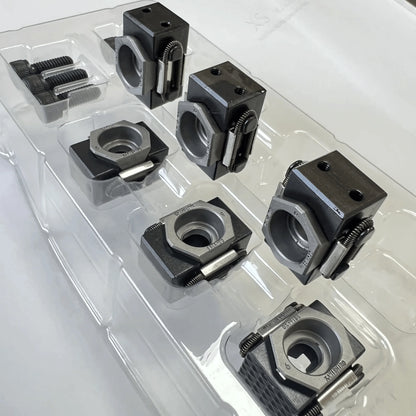 TEBAK 440C Cnc OKP Vise Precision Mini Workholding Clamps Pneumatic Small Milling Tools Machine Ok Vise OK VISE Fixture