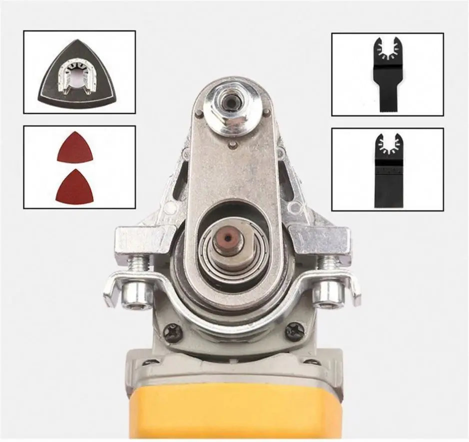 TEBAK Conversion Universal Head Kit Woodworking Tool Angle Grinder Grooving Machine Multi-function Adapter Angle Grinder