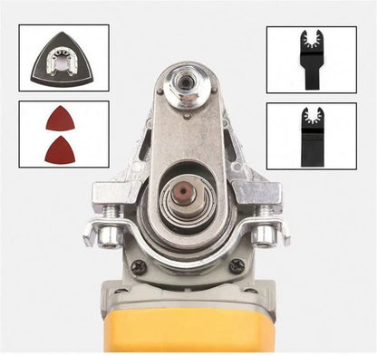 TEBAK Conversion Universal Head Kit Woodworking Tool Angle Grinder Grooving Machine Multi-function Adapter Angle Grinder