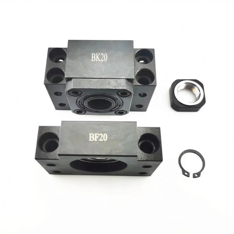 TEBAK D-02 FK10 FK12 FK15 FK20 FK25 FK30 BK15 BF15 25 35 FF0 Fixed Ends Support Unit Stocked Support Unit BF Ball Screw Kits
