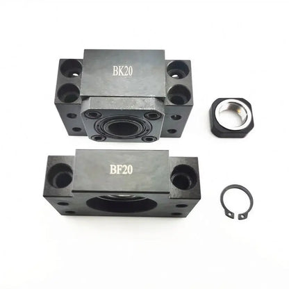 TEBAK D-02 FK10 FK12 FK15 FK20 FK25 FK30 BK15 BF15 25 35 FF0 Fixed Ends Support Unit Stocked Support Unit BF Ball Screw Kits