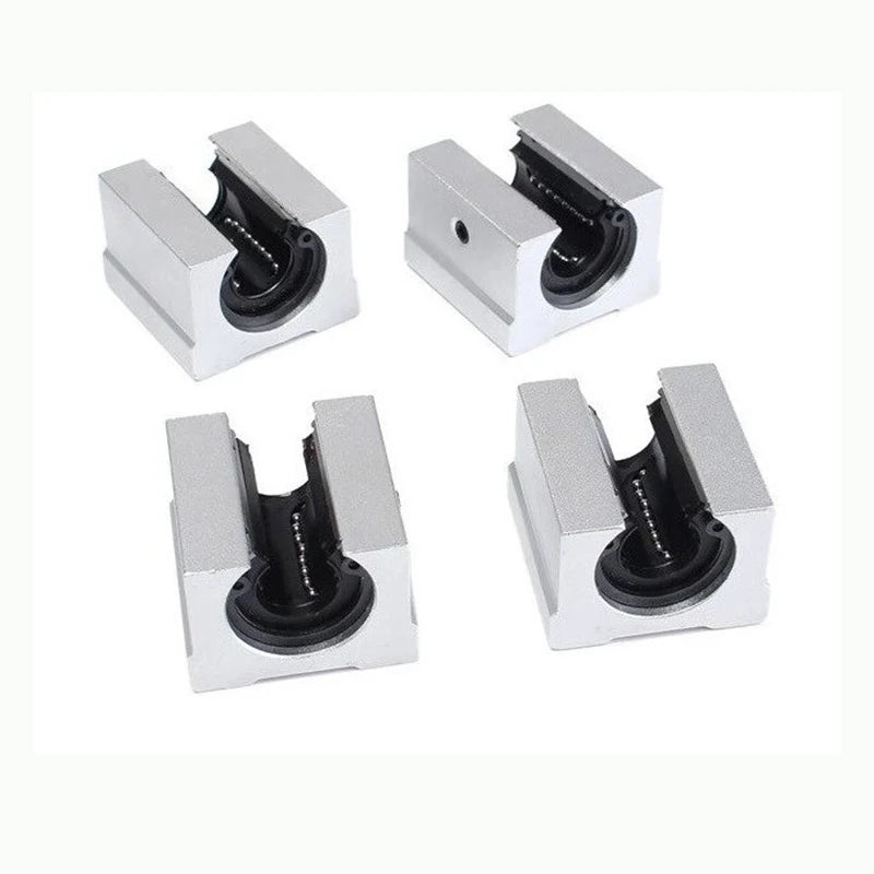 TEBAK D-17 SBR12UU SBR16UU SBR20UU Plastic Linear Bearing Housings Open Block Linear Bearing Slide  Ball Bearing Pillow Block