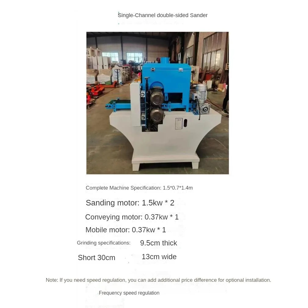 TEBAK XC-11 STR Four-Side Wood Sanding Machine with Spindle Movement Polishing Machine Four Side Sander