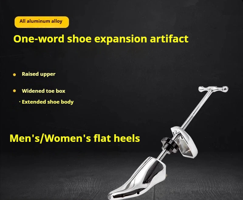 TEBAK Aluminum Alloy Metal Shoe Stretcher for High Heels Half Size Shoe Stretcher