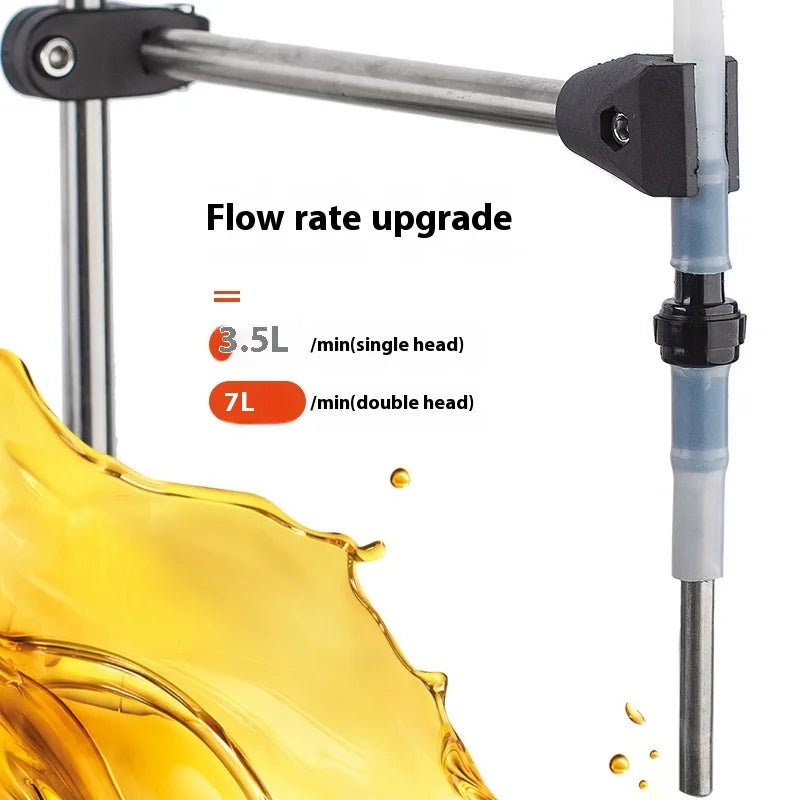 TEBAK XK-780 SemiAutomatic Electrical Commercial Bottle Digital Control Pump Laundry Deterge Oil Beverage Liquid Filling Machine