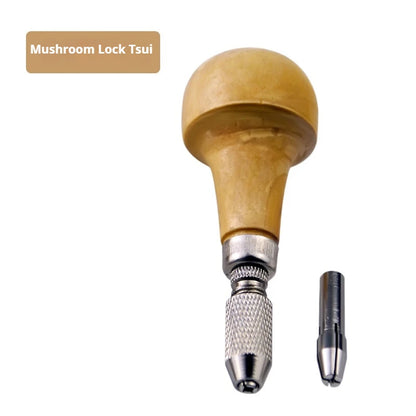 Jewelry Making Tools 3-Chunk 1mm 2.35mm 3mm Pin Vise Carbide Wood Hand Drill for Jewelry Mushroom Sharp Diamond Bead Tool Stone