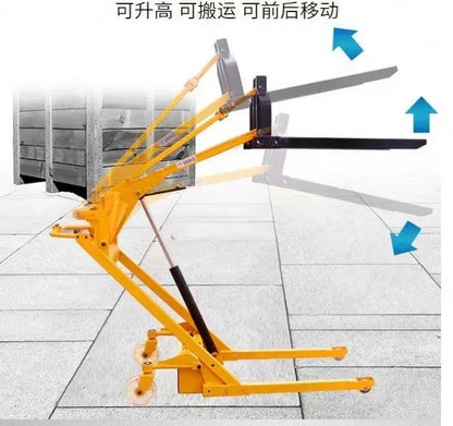 500 KG Pallet Handling Oil Drum Handling Hydraulic Lifting Stable Powerful Turning Flexible Stable Durable Lightweight Flexible