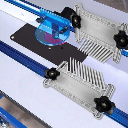 TEBAK W-50 2pcs Woodworking Gauge Tools Boards for Router Table Saw and Cutting Auxiliary Tools