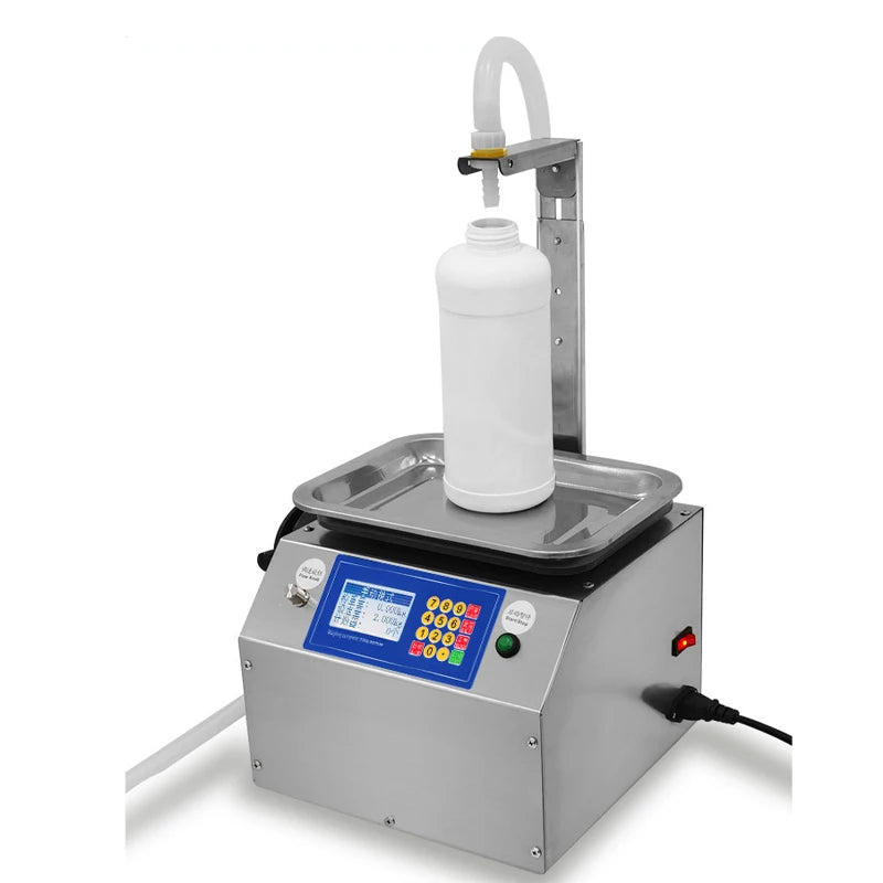 TEBAK Juice Water Honey Milk Sesame Paste Edible Oil Glue Viscous Liquid Filling Machine Automatic Sub Filling Machine