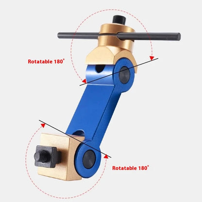 Adjustable Heavy-duty Universal Positioning Block for Multi-functional Workpiece Positioning on Milling Machines