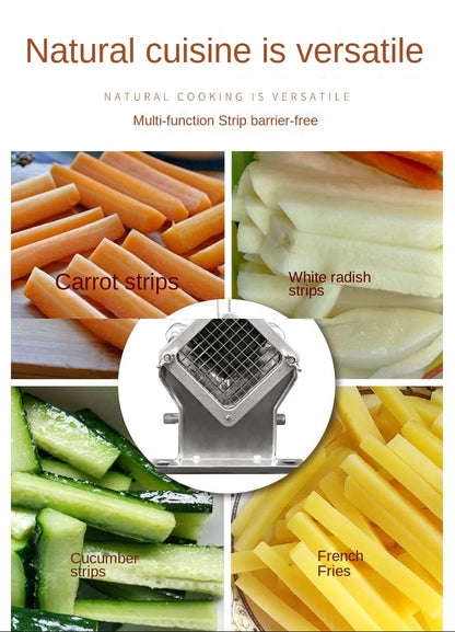 Manual French Fry Cutting Machine Commercial Cucumber Radish Potato Stick Machinemanual Type Potato Stick Chips Cutter