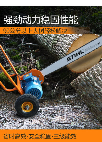 TEBAK XC-09 Good Quality Wood Cutting Saw Professional Wood Log Slasher